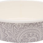 for Pets Disposable Feeding Bowls | Small Dog Feeding Bowls in Gray Pattern | 1.75 Cup Size - Great for Dry, Wet Dog Food or Water (Pack of 1)